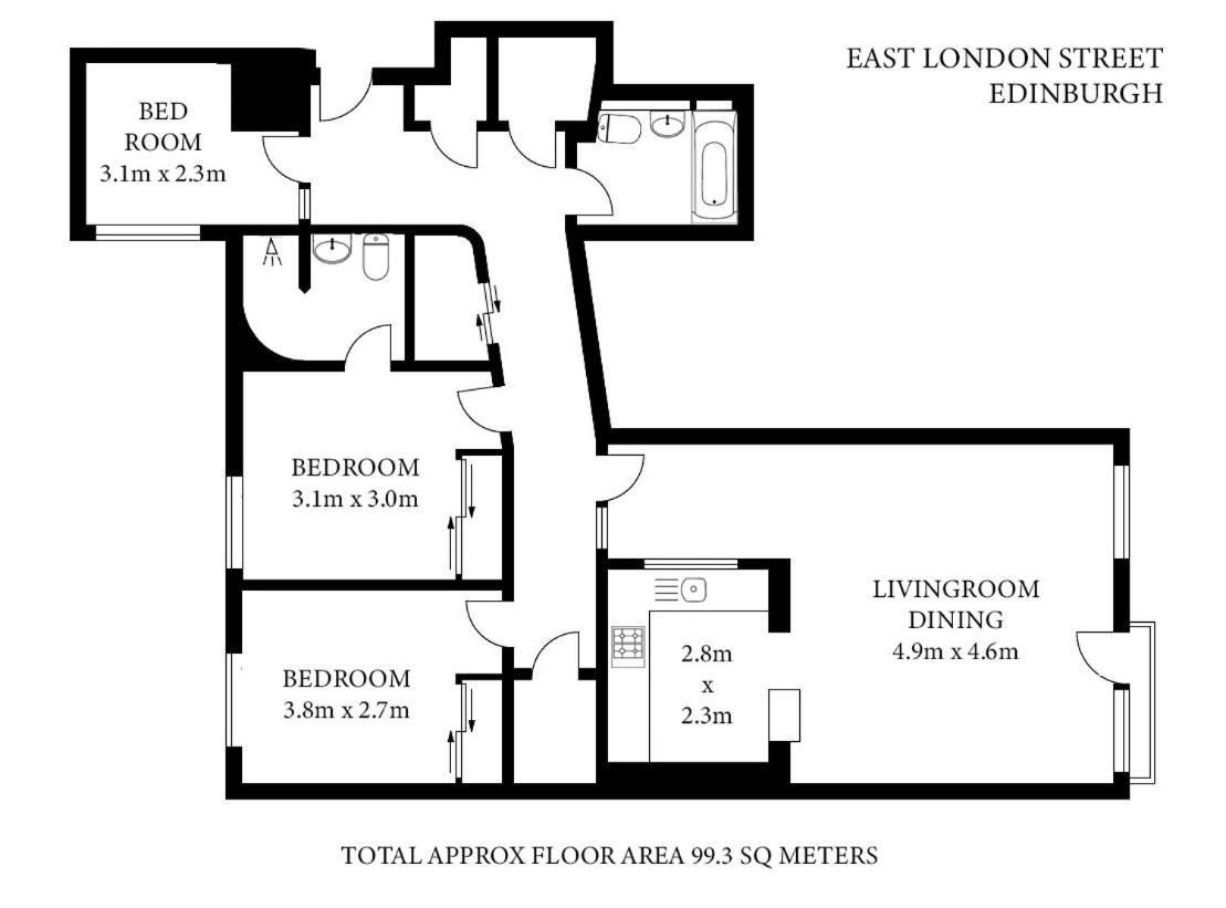 The East London Residence EDI Eksteriør bilde
